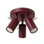 Ceiling lamp RING 3P burgundy thumbnail 1