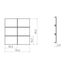 KNX pushbutton cover, 6-position, with backlight, A.x/C.x, matte black thumbnail 2