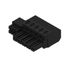 PCB plug-in connector, female plug, 7.62 mm, Number of poles: 5, 180°, PUSH IN with actuator, PUSH IN without actuator, Clamping range, max. : 10 mm², Box thumbnail 4