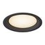 DOWNLIGHT V 200, slightly recessed cover black thumbnail 2