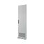 XLSD3R143 Section door, ventilated IP31, hinges right, HxW = 1400 x 300mm, grey thumbnail 4