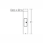 LUPALO charge, 2x22 kW, anthracite D 180 H 1150 thumbnail 3
