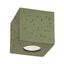 Ceiling lamp QUAD concrete olive green thumbnail 6