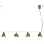 Chandelier NOX 4L olive green thumbnail 1