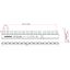 C-Busbar 1-pole, 16mmý, N, blue, 1m thumbnail 3