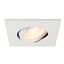 UNIVERSAL DOWNLIGHT cover, for downlight IP20, pivoting, square, white thumbnail 3