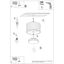 Ceiling lamp AURA 1 red ochra Gx53 thumbnail 6