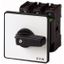 P3-63/Z/2HI11 On-Off switch, P3, 63 A, rear mounting, 3 pole, 2 N/O, 2 N/C, with black thumb grip and front plate thumbnail 1