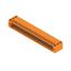 PCB plug-in connector, male header, Flange, THT solder connection, 3.50 mm, Number of poles: 44, 90°, Solder pin length (l): 3.5 mm, tinned, orange, Box thumbnail 2