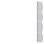 ALPHA 630 partition vertical H=1800 mm W=250 mm, D=250/320 mm sheet steel thumbnail 2