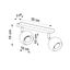 CEILING LAMP OCULARE 2 WHITE GU10 2X40W IP20 thumbnail 7