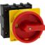 P1-32/EA/SVB/N Main switch, P1, 32 A, flush mounting, 3 pole + N, Emergency switching off function, With red rotary handle and yellow locking ring, Lockable in the 0 thumbnail 8