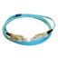 Patch cord fiber optic OM3 multimode (50/125µm) SC/SC duplex 3 meters thumbnail 2
