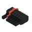 PCB plug-in connector, female plug, 7.62 mm, Number of poles: 6, 180°, PUSH IN with actuator, Clamping range, max. : 6 mm², Box thumbnail 2