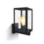 BLACK WALL LIGHT 12W E27 IP43 thumbnail 1