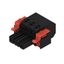 PCB plug-in connector, female plug, 7.62 mm, Number of poles: 3, 180°, PUSH IN without actuator, Tension-clamp connection, Clamping range, max. : 10 mm², Box thumbnail 2