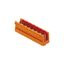 PCB plug-in connector, male header, open side, THT solder connection, 5.08 mm, Number of poles: 10, 180°, Solder pin length (l): 4.5 mm, tinned, orange, Box thumbnail 6