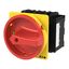 P3 Main switch, 80 A,Flush mounting, 3 pole, Form EA/SVB, Red, Door co thumbnail 2