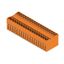 PCB plug-in connector, male header, closed side, THT solder connection, 5.08 mm, Number of poles: 36, 90°, Solder pin length (l): 3.2 mm, tinned, orange, Box thumbnail 4