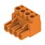 PCB plug-in connector, female plug, 5.00 mm, Number of poles: 4, 180°, Clamping yoke connection, Clamping range, max. : 4 mm², Box thumbnail 2