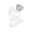 SUP2 TRACK ELECTRICAL CON 48V 90 WH - Angle connector 90° (electric) thumbnail 1
