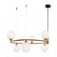 Modern Ring Pendant Lamp Brass thumbnail 4