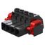 PCB plug-in connector, male plug, 7.62 mm, Number of poles: 5, 180°, Clamping yoke connection, Clamping range, max. : 6 mm², Box thumbnail 3