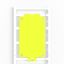ClipCard, Device markers, 54 x 85 mm, With hole, yellow thumbnail 2