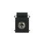 0229/43-500 Keystone module with 3.5mm Mini-Audio black thumbnail 1