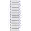Distribution board insert KVN 60mm, 3-45K, 11-rows thumbnail 1