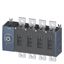 Switch disconnector 800 A, Size 4, 4-pole Front operating mechanism center Basic unit without handle thumbnail 2