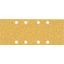EXPERT C47 Sandpaper with 8 holes for Orbital Sanders 93 x 23 mm, G 4 1-pc thumbnail 1