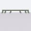 RING CEILING LAMP 6L OLIVE GREEN 6XGU10 thumbnail 10