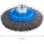 Bevel Brush Crimped 100 mm Steel thumbnail 2