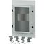 XMN43F04C-55 Front plate, NZM4, 3p, fixed, W=425mm, IP55, grey thumbnail 4