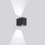 Zono, 6,2 W, 220 lm, 830, anthracite, on/off Wall luminaires, L 100 B  thumbnail 1