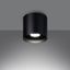 CEILING LAMP MICA BLACK GU10 1X10W IP20 thumbnail 4