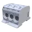STB 95-3 Rail-mounted terminal block Al/Cu 87560 SIMBLOCK grey thumbnail 1