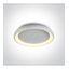 WHITE PLAFO 50W CCTV IP20 230V DIMMABLE thumbnail 1