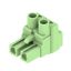 PCB plug-in connector, female plug, 7.62 mm, Number of poles: 2, 180°, Clamping yoke connection, Clamping range, max. : 4 mm², Box thumbnail 3