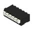 Printed circuit board terminals, 3.81 mm, Number of poles: 6, 90°, Solder pin length (l): 1.5 mm, black, PUSH IN with actuator, Clamping range, max. : 1.5 mm², Tube thumbnail 2