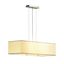 SOPRANA pendant, PD-1, square, white textile, 4x E27, max. 4x 60W thumbnail 1
