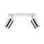 CEILING LAMP RING 2 CHROME GU10 2X40W IP20 thumbnail 3