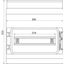 Insul. encl. f. surface mounting IP 65 f. DIN rail mounted devices 12  thumbnail 2