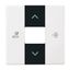 Central plate for room temperature controller with Bluetooth display Busch-balance® SI thumbnail 2