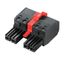 PCB plug-in connector, female plug, 7.62 mm, Number of poles: 6, 180°, PUSH IN without actuator, Tension-clamp connection, Clamping range, max. : 10 mm², Box thumbnail 1
