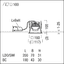 P-INF Q100L 1000-930 LDO GD WH - LED ceiling-recessed luminaire thumbnail 3