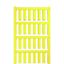SlimFix, Conductor and cable markers, 3.6 - 6 mm, 21 x 5.7 mm, yellow thumbnail 1
