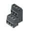 Printed circuit board terminals, 5.08 mm, Number of poles: 8, 90°, Solder pin length (l): 3.5 mm, tinned, black, Clamping yoke connection, Clamping range, max. : 2.5 mm², Box thumbnail 2