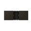 PREWIRED 2X2P+E F/B AUTOMATIC TERMINALS SURFACE MAT BLACK thumbnail 1